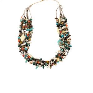 Vintage Native American fetish necklace